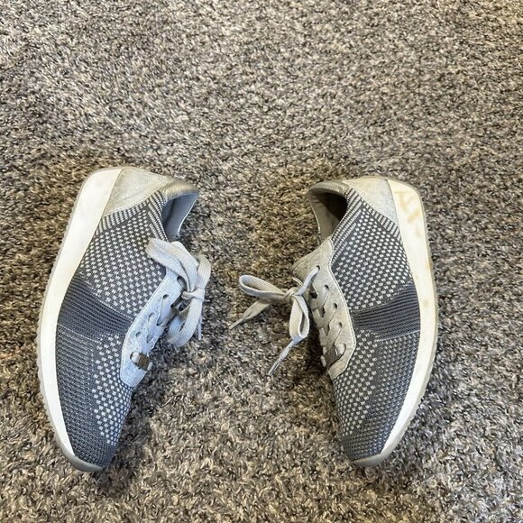 Ara Shoes Lilly Gray Knit Sneaker Walking Comfort Lace Up Fusion UK 5 US 7.5 - Picture 9 of 11